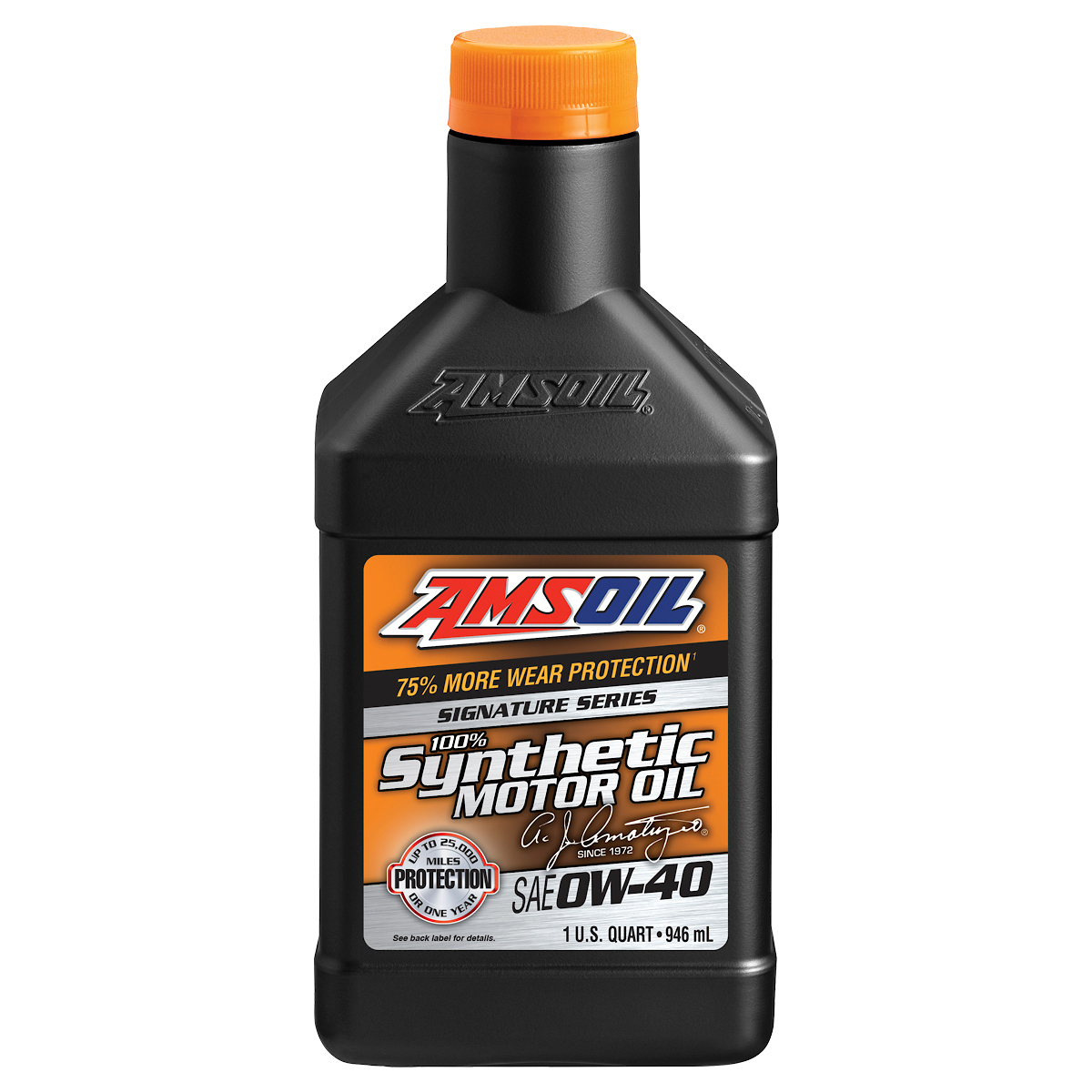 AMSOIL Signature Series “0W-40” Synthetic Motor Oil