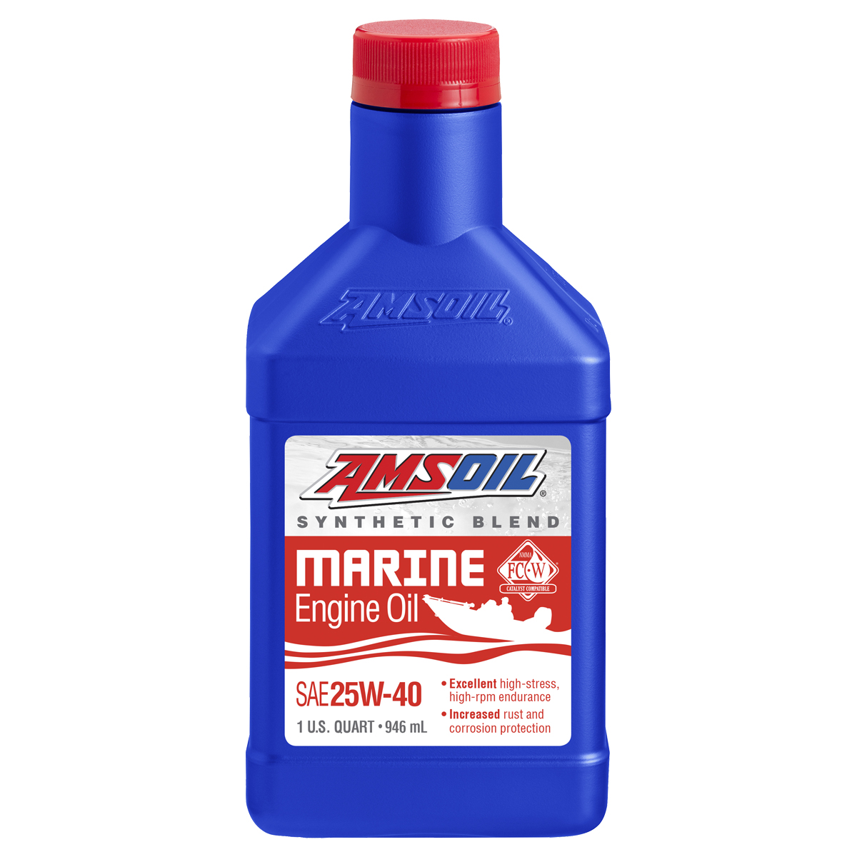 AMSOIL 10W-30 100% SYNTHETIC MARINE ENGINE OIL
