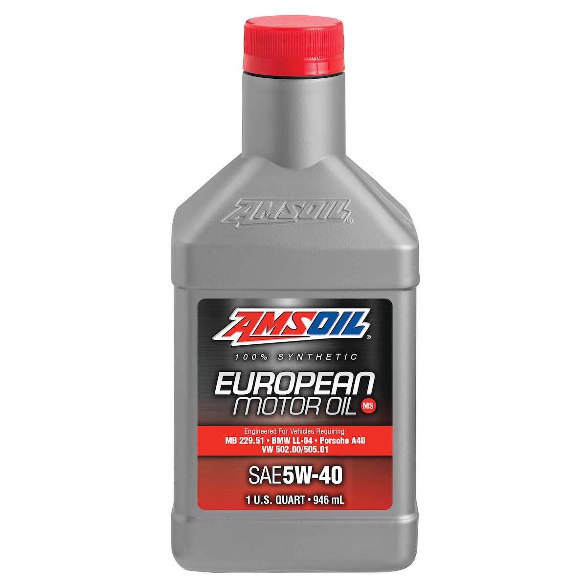 AMSOIL SAE 5W-40 MS Synthetic European Motor Oil
