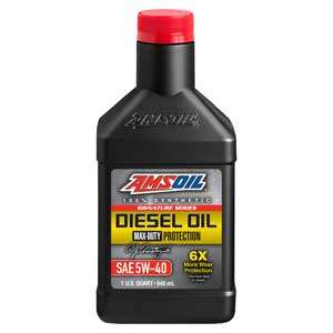 
AMSOIL Signature Series 5W-40 100% Synthetic Max-Duty Diesel Oil